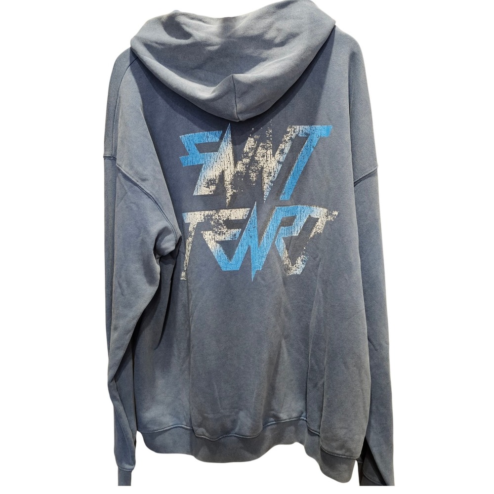 Saint Tears Hoodie‎ Men's Xl Blue Graphic Print Pullover Sweatshirt, Streetwear - Picture 3 of 12
